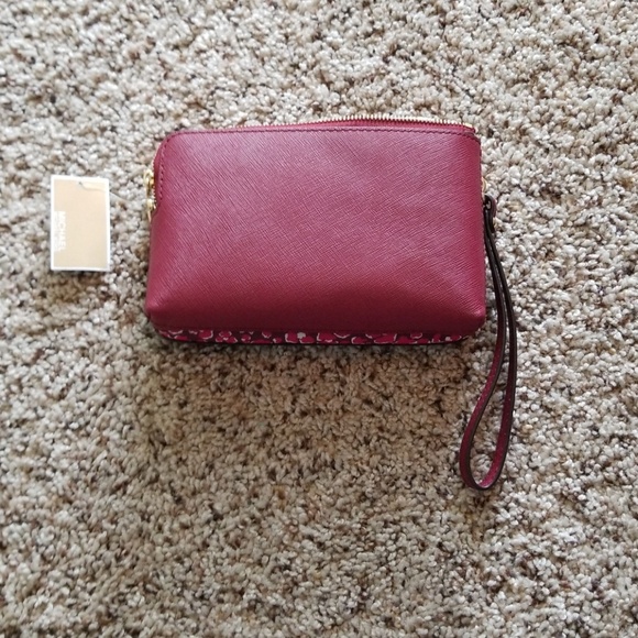 Michael Kors DBL GSSET Wristlet Jet Set Item - Picture 2 of 8